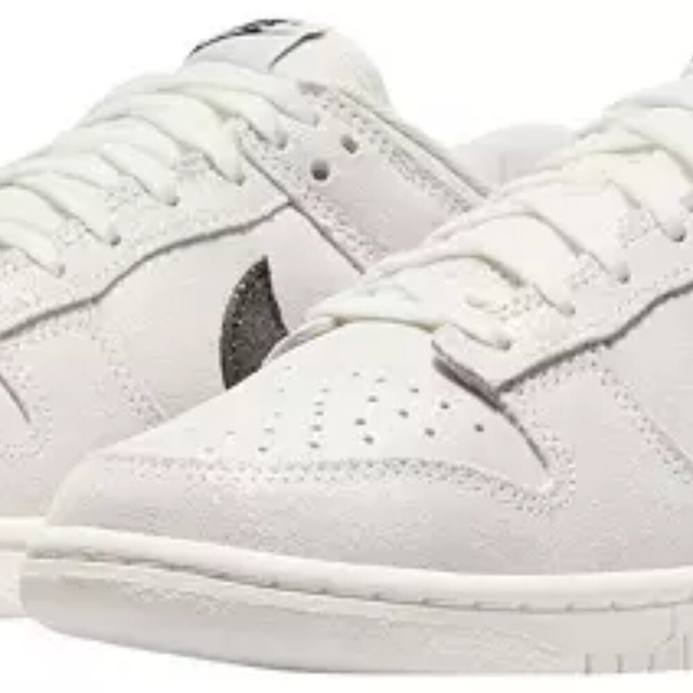 Nike Women's Dunk Low Shoes new Black Sparkle Color - Picture 4 of 7